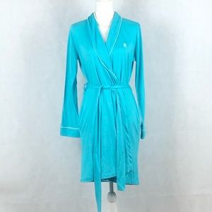 Victoria Secrets Teal Green Housecoat/Robe